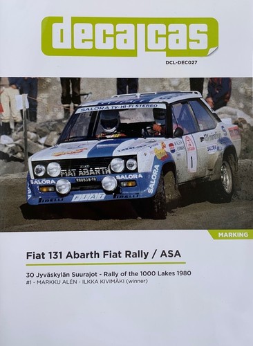 Décal fiat 131 abarth alen - fiat,