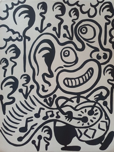 Serigraphie orig hervé - orig, di