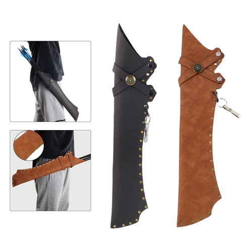 Portable archery quiver - portable, waist