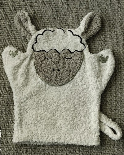 Gant marionnette mouton - marionnette,