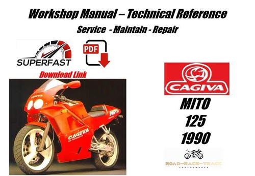 Cagiva mito 125 service - mito,