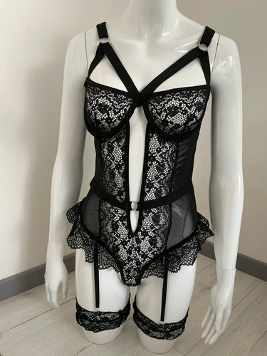 Ensemble lingerie sexy body - ensemble,