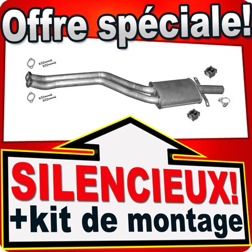 Silencieux avant pour bmw - silencieux,