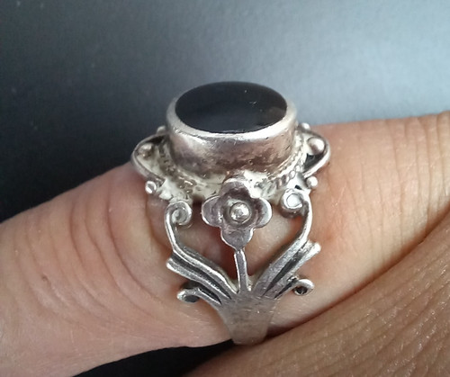 Ancienne bague argent - bague, en