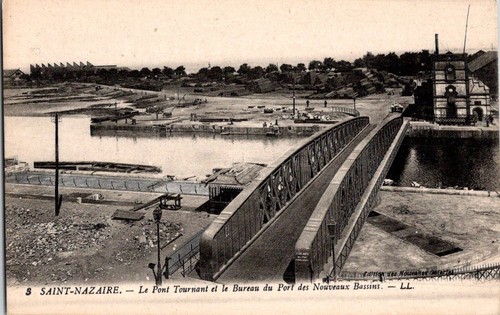 Vintage saint nazaire pont - vintage,
