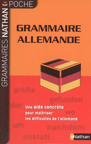 Grammaire allemande poche - grammaire,