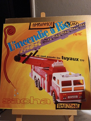 Sacha incendie rio grande - l'incendie, a