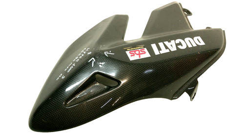 Côté droit carbone ducati - droit,