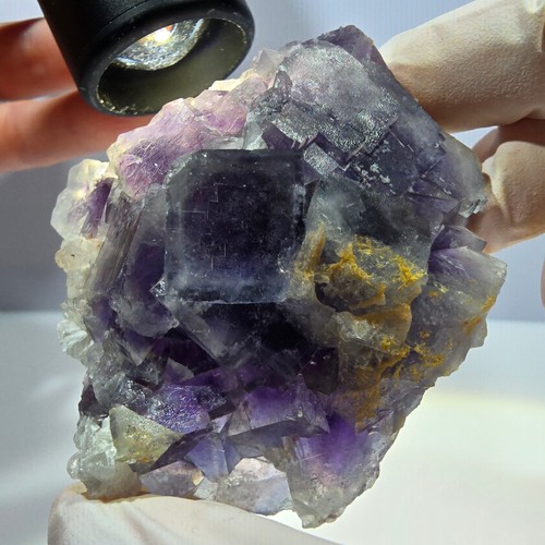 Cube fluorite fantôme - cube,