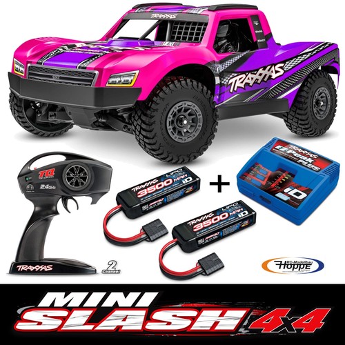 Traxxas mini slash 4x4 - 4x4, rose