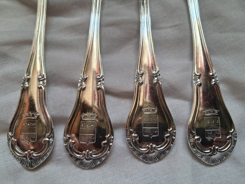 Xix couverts argent massif - argent,