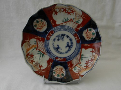 Assiette ancienne - , en