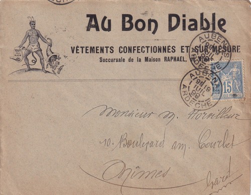 Enveloppe pub 1899 au bon - 🦬enveloppe,
