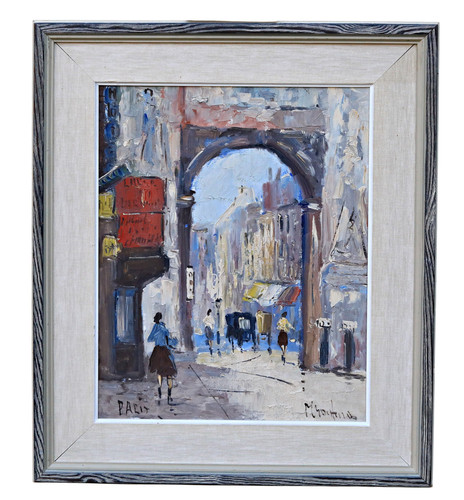 Scène rue parisienne avec - de,
