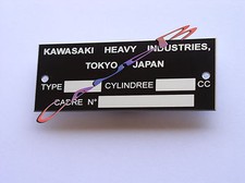PLAQUE   KAWASAKI   Z1