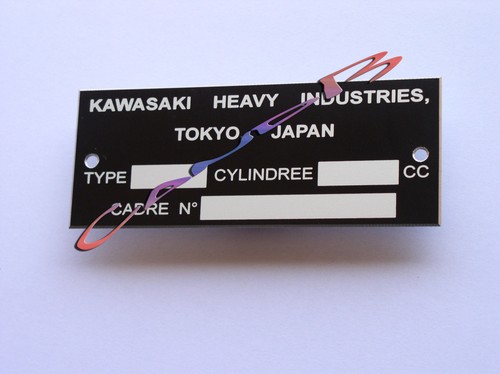 Plaque kawasaki z1 - plaque,