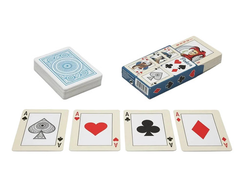 Jeu cartes poker 9x6 - de, 54
