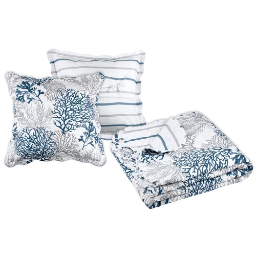 Boutis quiberon bleu gris - boutis,