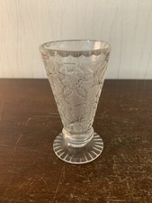 Verre givré en cristal Daum