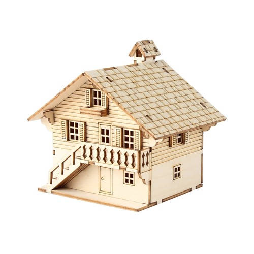 Mini chalet suisse maquette - , en