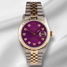 Rolex Datejust 36mm 18k or
