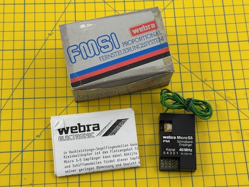 Webra micro 40 - micro, fm