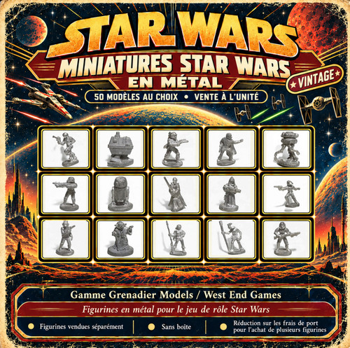 Figurine star wars vintage - vintage, en