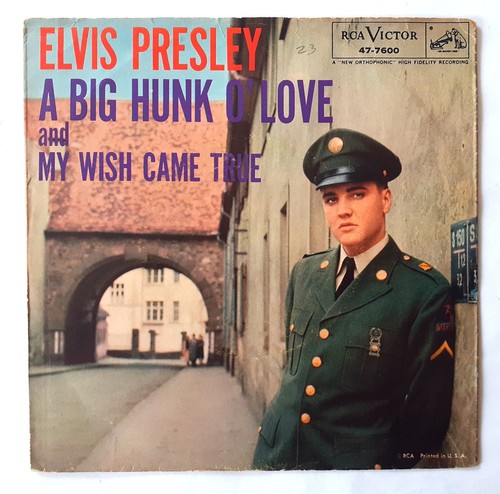Rare 45t elvis - presley-, big