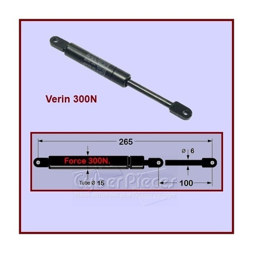 Vérin 300n c00136997 porte - vérin,