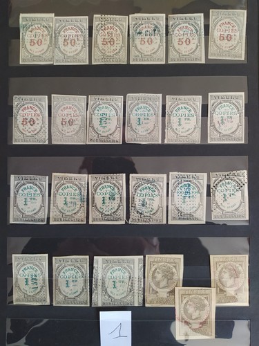 France lot timbres - france, de