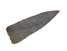 Papered Texas Ensor Knife Arrowhead, Prehistoric Artifact *FREE SHIPPING* PB11