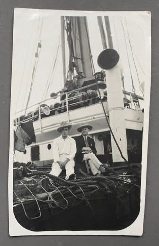 Photo ancienne bateau paquebot - bateau,
