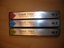 LOT DVD  INTEGRALE STAR TREK SAISON 1, 2 ET 3 BOITIER METAL EN PARFAIT ETAT
