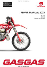 GASGAS 2023 - EC 250 EC 300 -  WORKSHOP SERVICE REPAIR MANUAL - REPRINTED