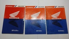 3 Manuels d'atelier HONDA SFX