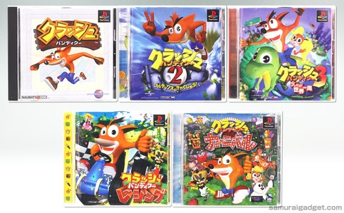 Crash bandicoot - bandicoot, 1+2+3