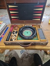 Vintage 1940s E.S. Lowe Roulette Board Games Case