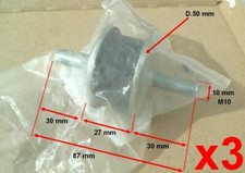 398120790 Rubber silentbloc caoutchouc tracteur tondeuse SHIBAURA SG250 (x3)