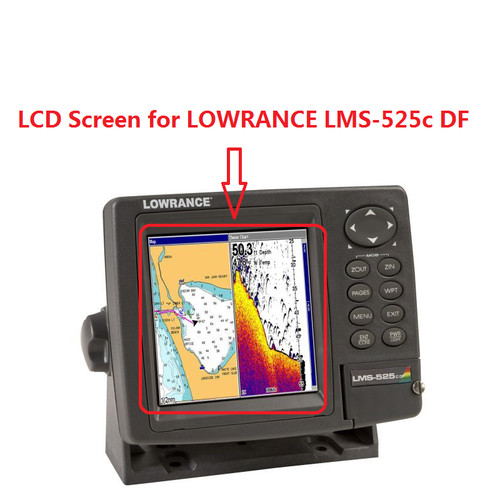 Lcd fit for lowrance - for, lms-525c