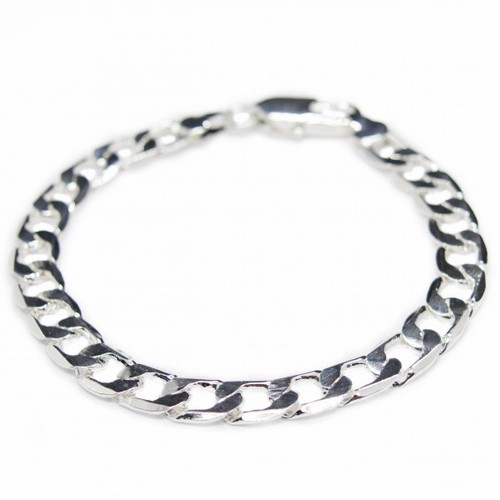 Bracelet gourmette pour homme - bracelet,