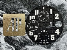 Audemars Piguet Royal Oak Offshore Cadran Noir Chronographe Blanc Arabe 26170ST