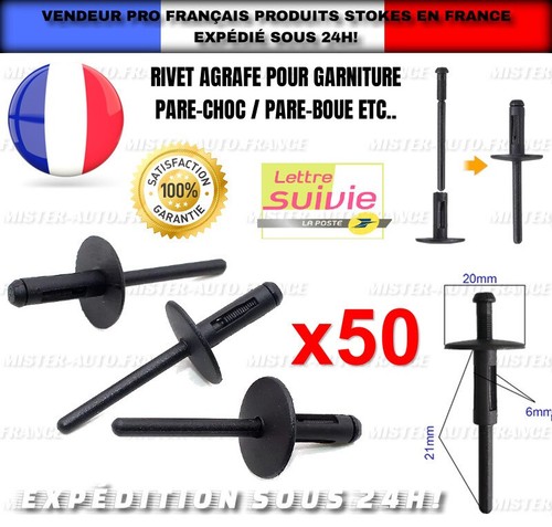 X50 fixation agrafe - agrafe, rivet
