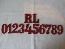  CHIFFRES et LETTRES pour COUVRE - CASQUE à pointe 1914 - 1918 Allemagne