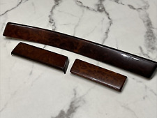 BMW E39 540I 525I 528I 530I M5 Interior Vavona Wood Trim Dash 3 Pieces OEM #1G