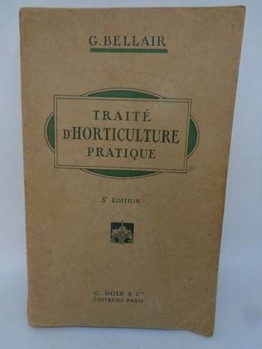 Traité horticulture - traité, d'horticulture