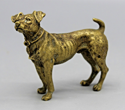 Tres beau chien bronze de - en,