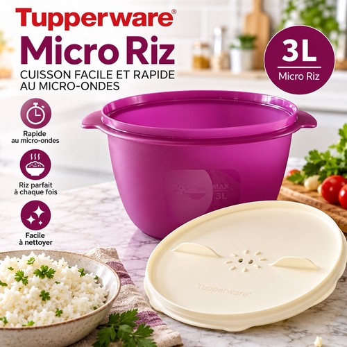 Tupperware micro riz - tupperware, 3