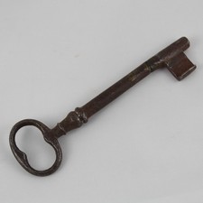 Ancienne Clé En Fer Forgé
