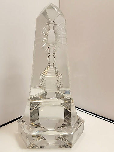 Val lambert crystal trylon - st,