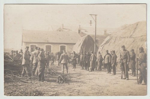 Carte photo prisonniers - carte,